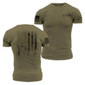 Grunt Style 1776 Flag - Military Green
