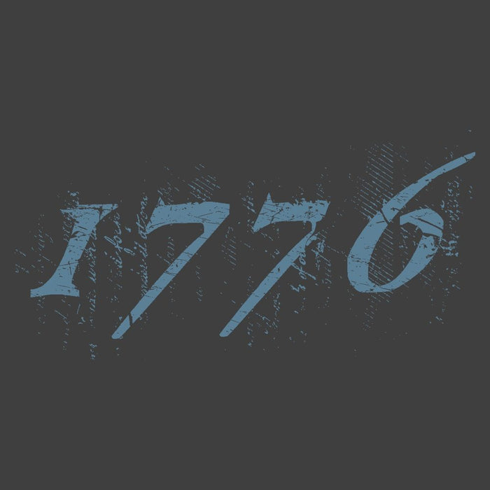 Grunt Style 1776 Flag Hoodie - Dark Heather Gray hoodies