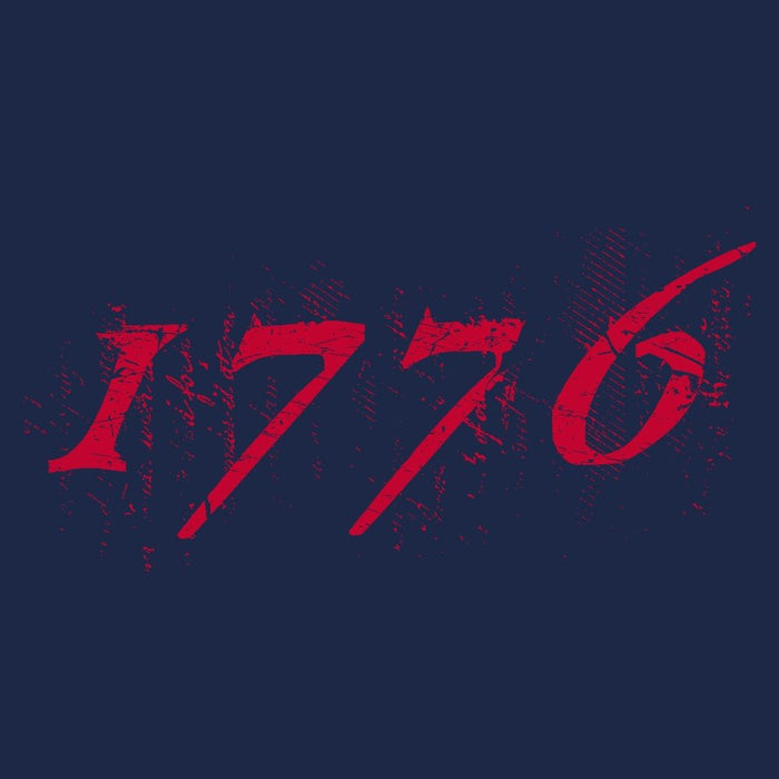Grunt Style 1776 Flag Long Sleeve - Navy artwork
