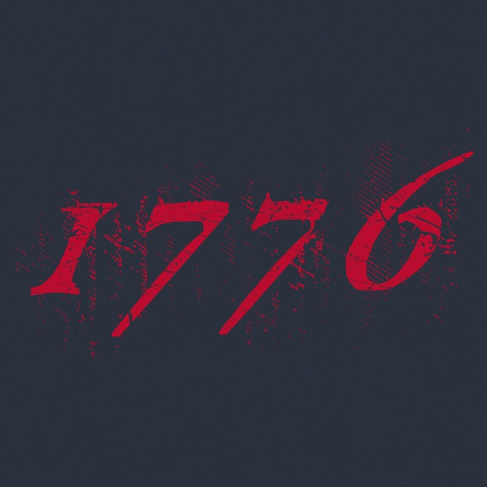 Grunt Style 1776 Flag T-Shirt - Midnight Navy-artwork