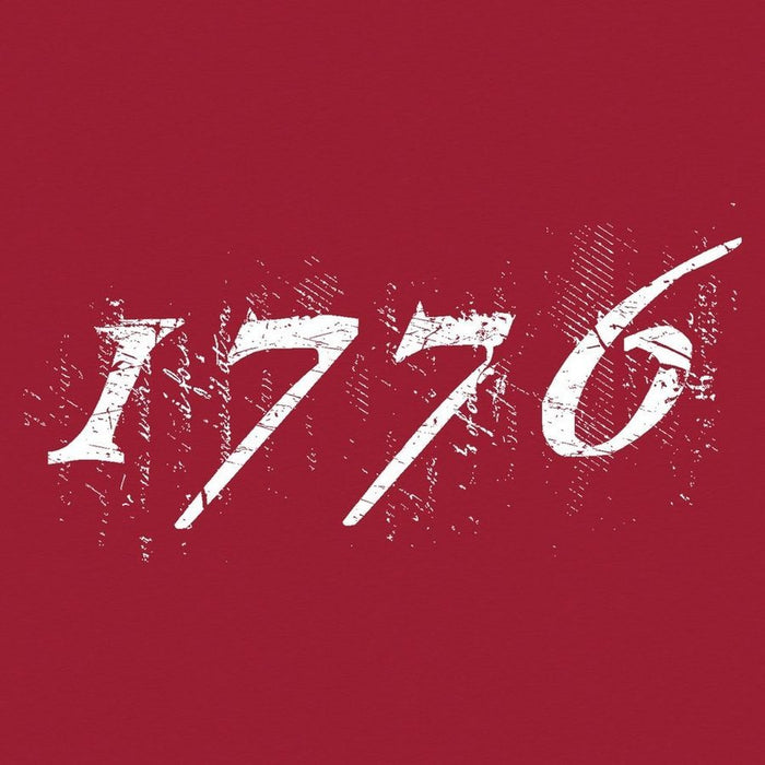Grunt Style 1776 Flag T-Shirt - Red-artwork