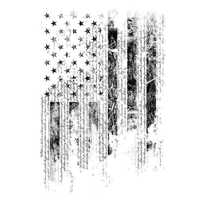Men's tee American Flag Tee Shirt White | Grunt Style