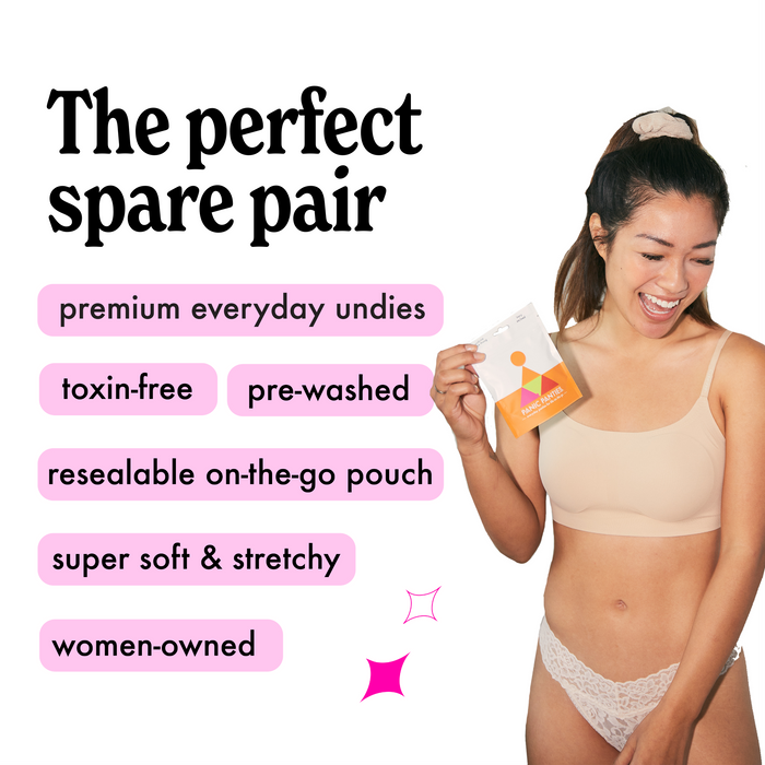 2-Pack, Mid-Rise Lace Thong