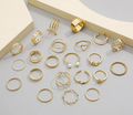 22-Piece Stackable Ring Set