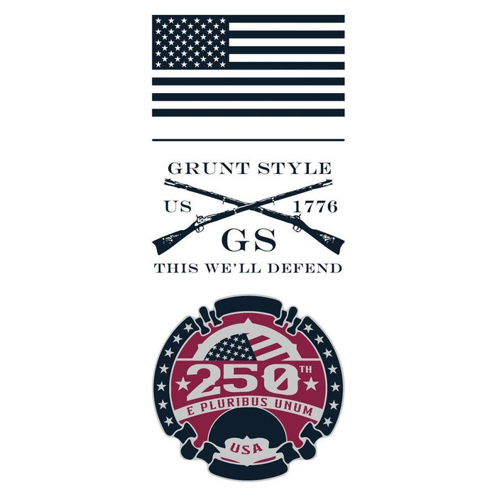 Grunt Style 250th Commemorative Tank - White artwork