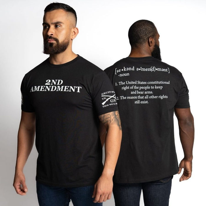 Grunt Style 2A Defined T-Shirt - Black