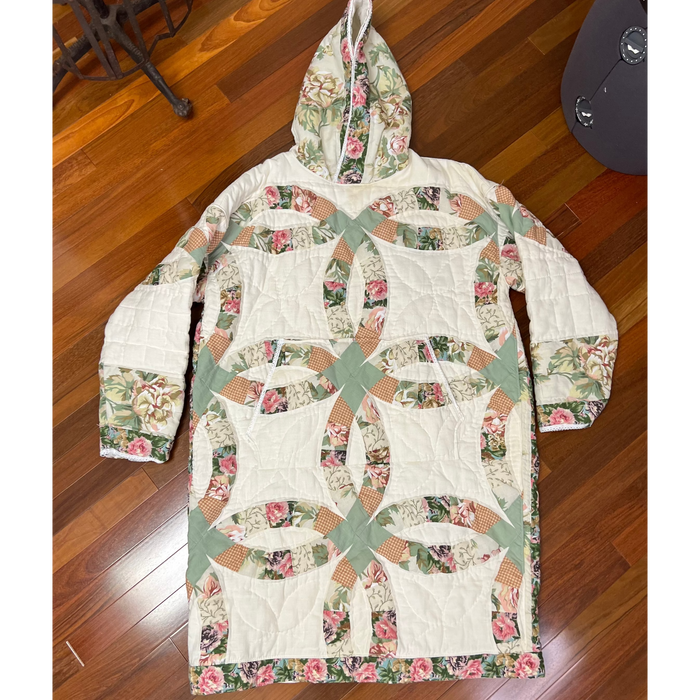 The Wedding Ring Quilted Long Hoodie