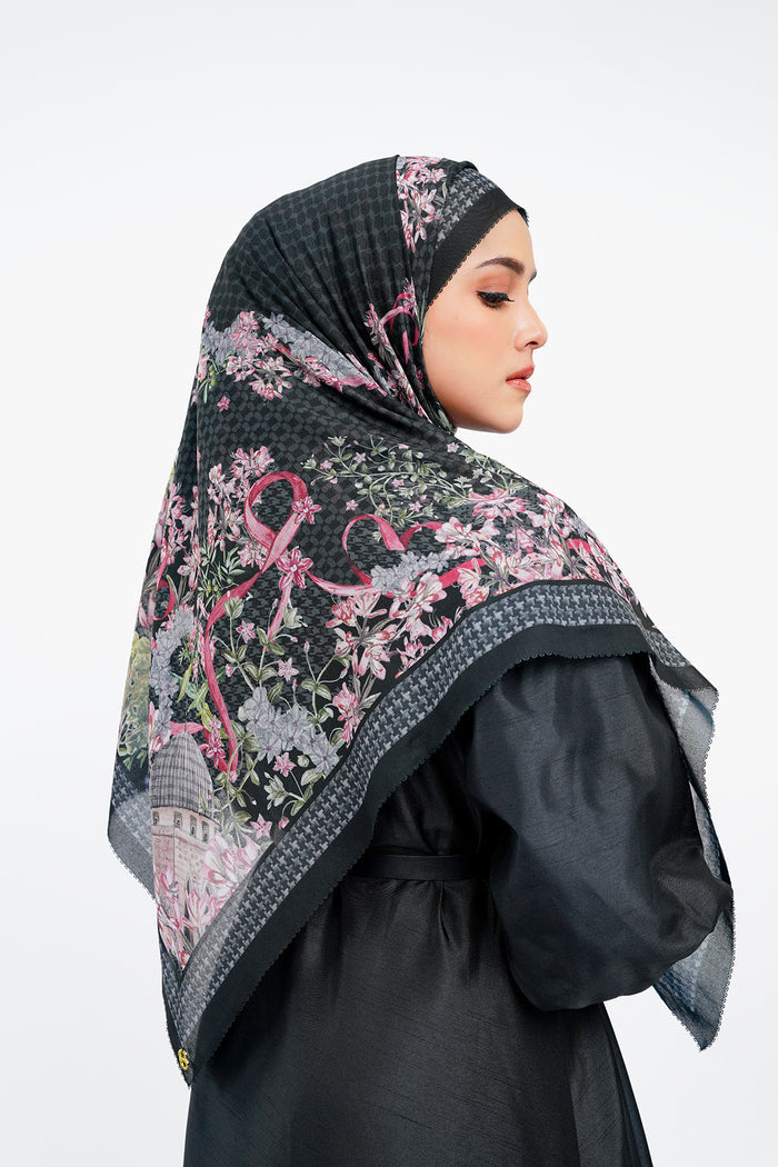 Al Aqsa Voile Square - Black
