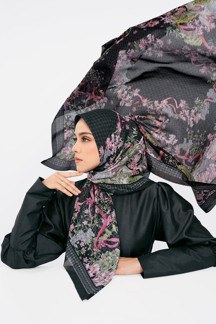 Al Aqsa Voile Square - Black