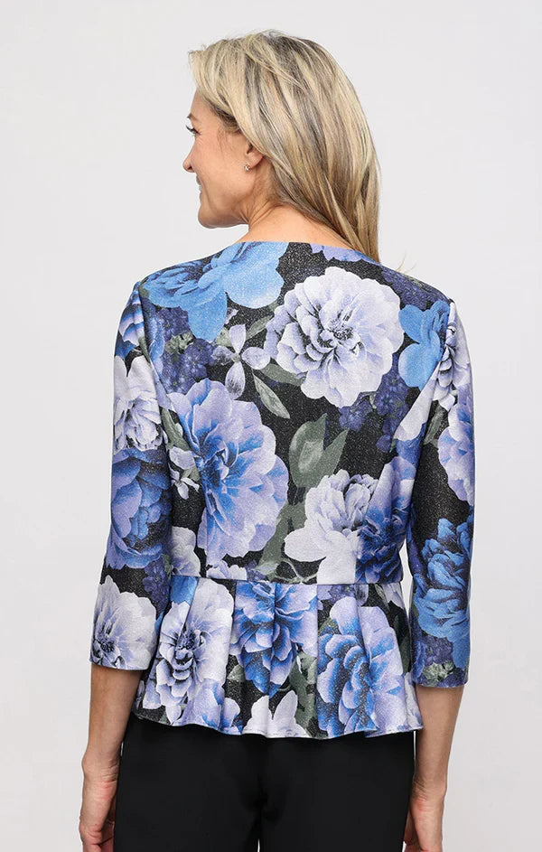 Alex Evening 3/4 Sleeve Button Up Blouse 8327906