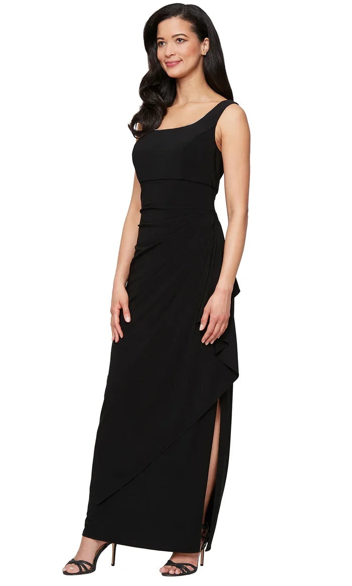 Alex Evening Matte Jersey Evening Long Dress 81351695