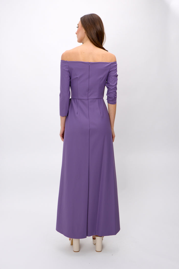Alex Evening Off the Shoulder Long Dress 8134325