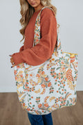 Alina Quilted Tote Bag