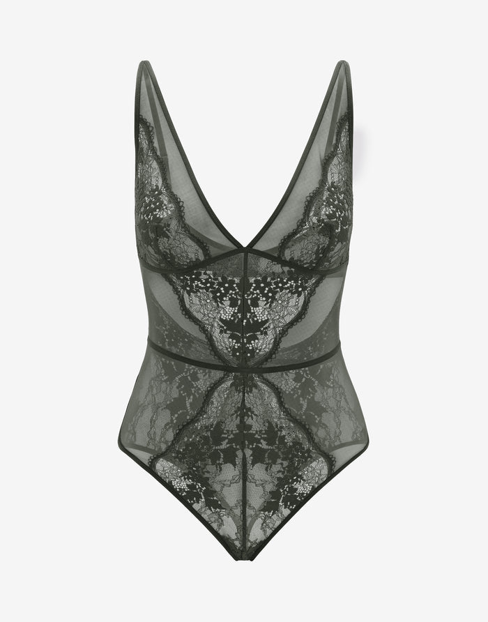 All Day Lace Unlined Bodysuit