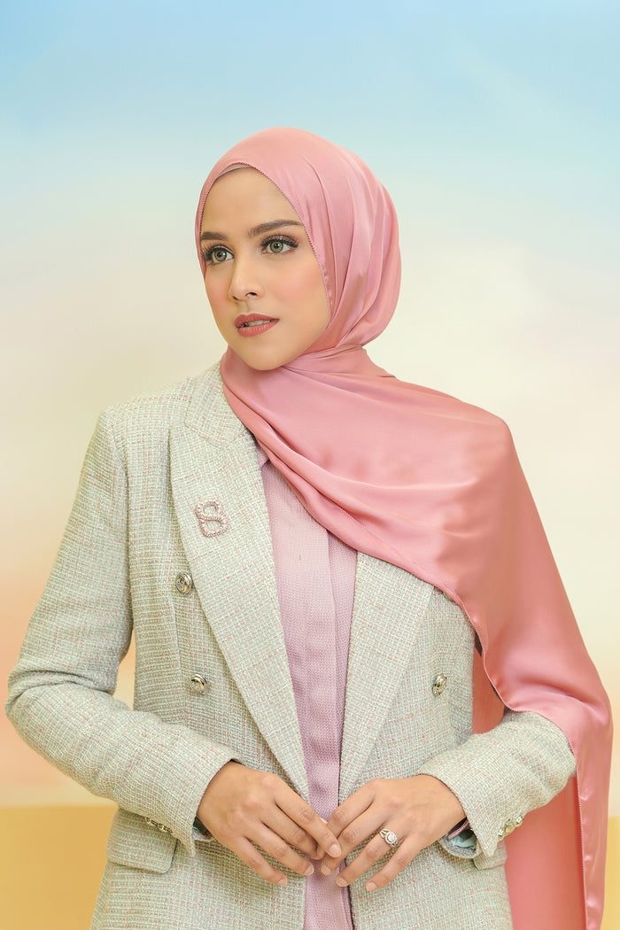 Alma Shawl 3.0 - Misty Rose