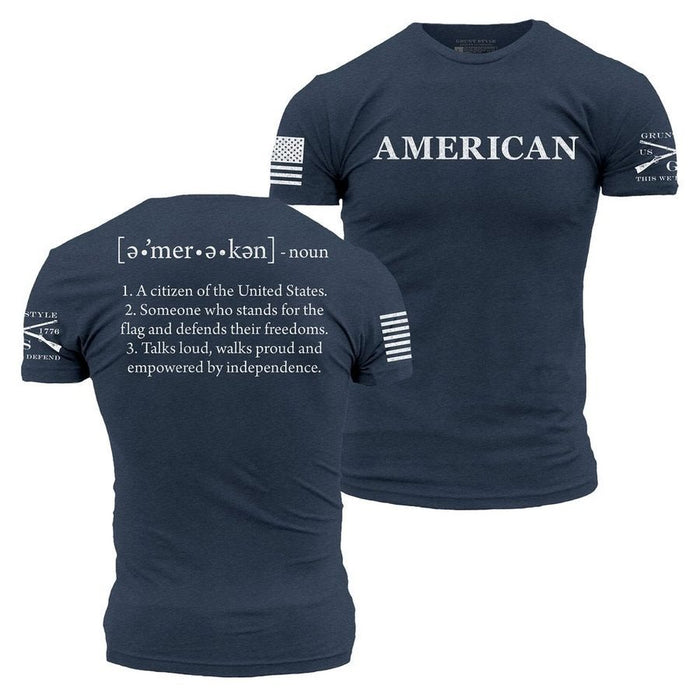 Grunt Style American Defined T-Shirt - Midnight Navy T-Shirt