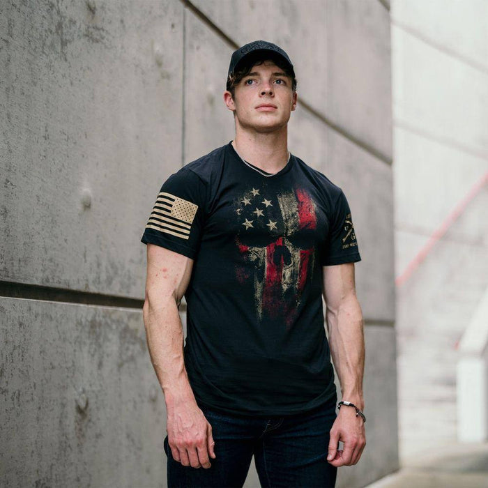 American Flag T-Shirt - American reaper