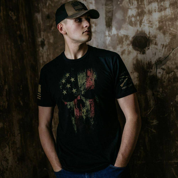 American Reaper 2.0 Flag Tee for Men  | Grunt Style