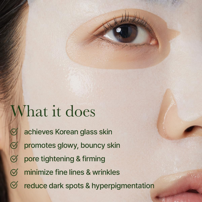 Arencia Holy Hyssop Glow & Moisturising Sheet Mask 5 x 27ml