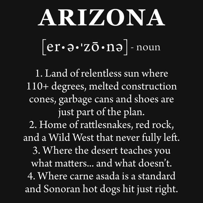 Grunt Style Arizona Defined T-Shirt - Black artwork
