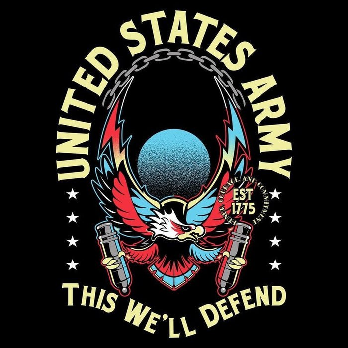 Army - This We'll Defend T-Shirt - Black