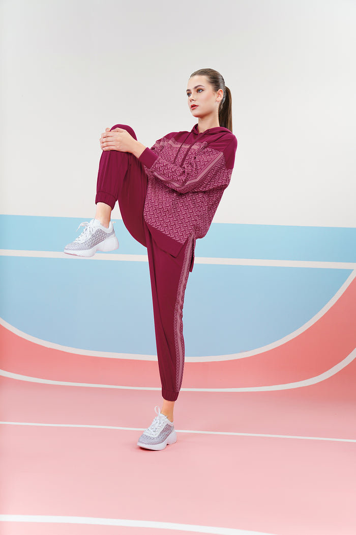 Athleisure Jogger - Magenta