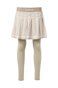 Athleisure Skirted Legging - Beige