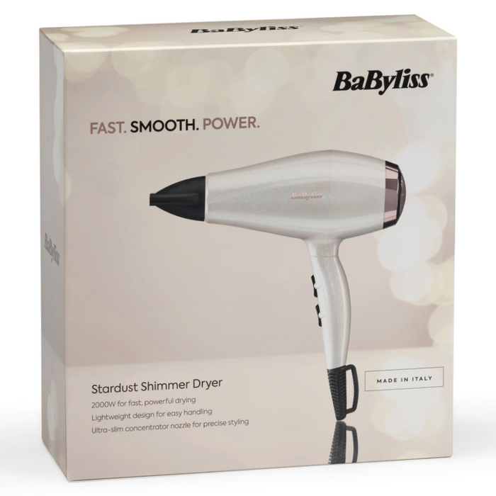 BaByliss Stardust Shimmer Hair Dryer 5914PU