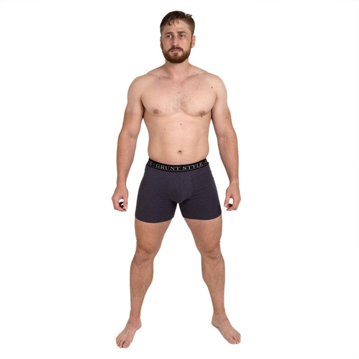 Base Command 2-Pack Boxer Briefs - Dark Gray & Tropical Death Military Green