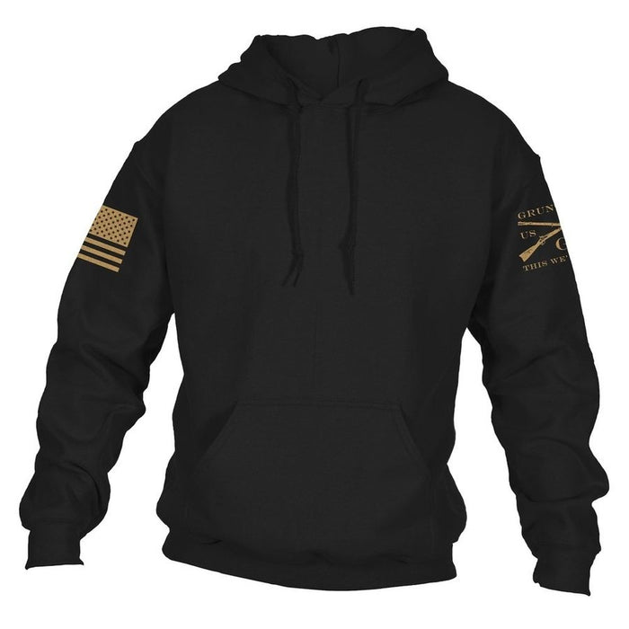 Grunt Style Basic Hoodie - Black hoodies