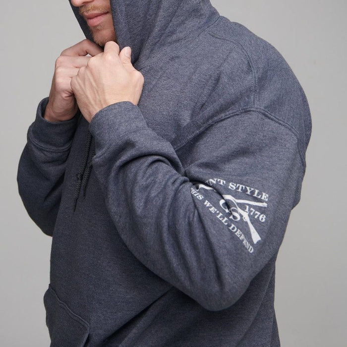 Grunt Style Basic Hoodie - Dark Heather Gray