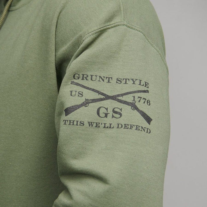 Grunt Style Basic Hoodie - Military Green