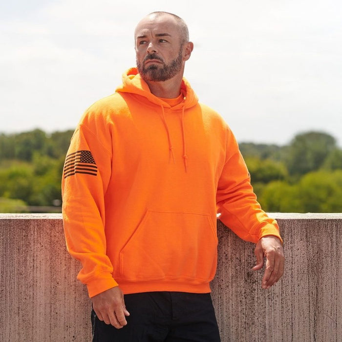 Grunt Style Basic Hoodie Safety Orange 2 Pack