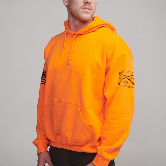 Grunt Style Basic Hoodie Safety Orange 2 Pack