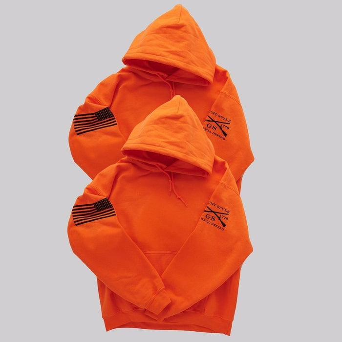 Grunt Style Basic Hoodie Safety Orange 2 Pack