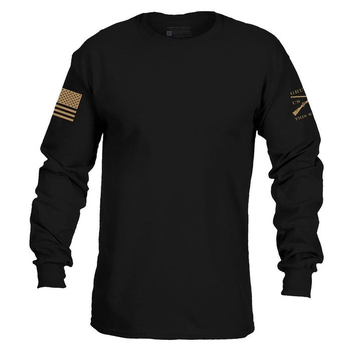 Grunt Style Basic Long Sleeve - Black ls tees