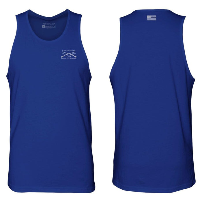 Grunt Style Essential Patriot Men's Tank - Royal tanks