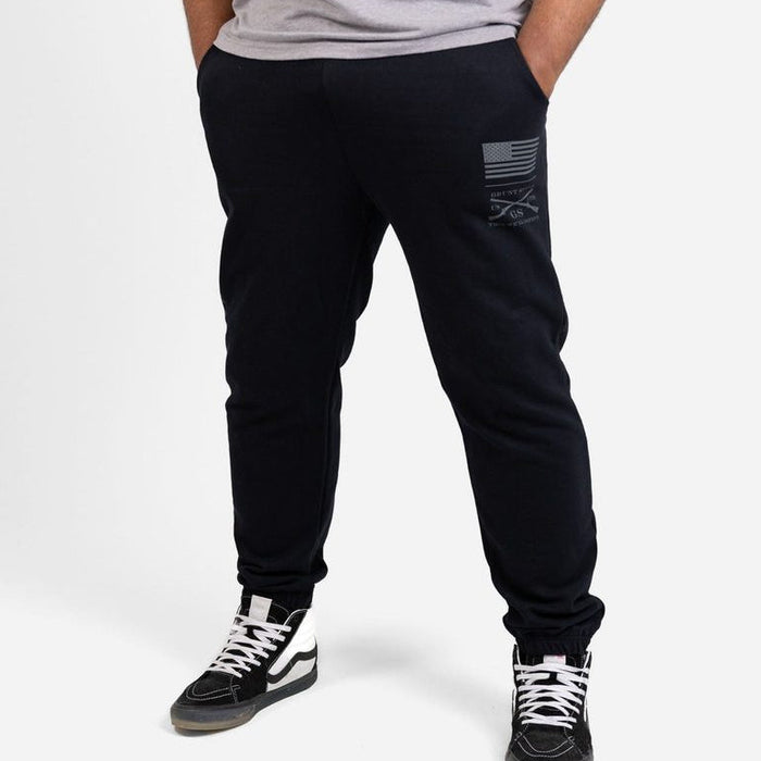 Grunt Style Basic Sweat Pant - Black