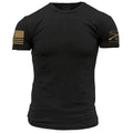 Men's Black Basic Crew Shirt | Grunt Style