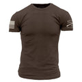 Grunt Style Essential Patriot T-Shirt - Heather Brown T-Shirt