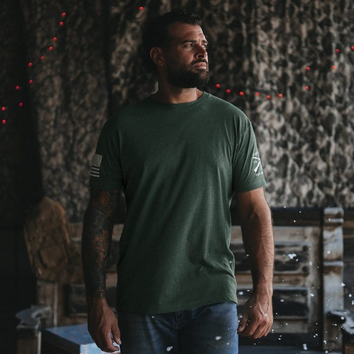 Grunt Style Basic T-Shirt - Heather Forest Green T-Shirt