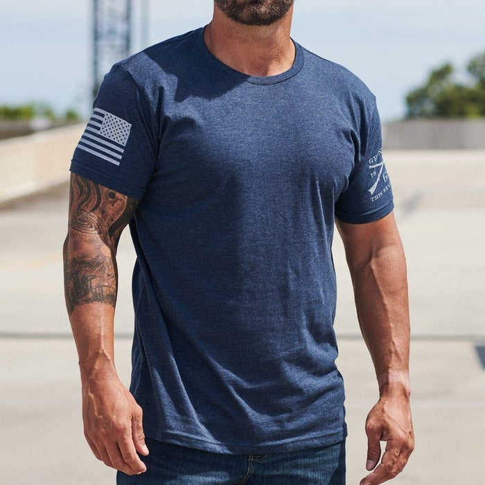 Grunt Style Basic Crew T-Shirt - Midnight Navy