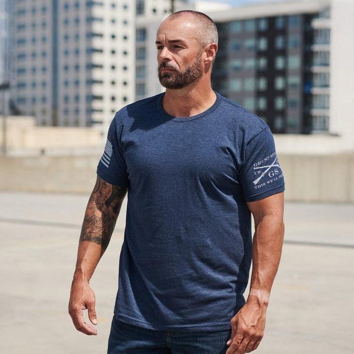 Grunt Style Basic Crew T-Shirt - Midnight Navy