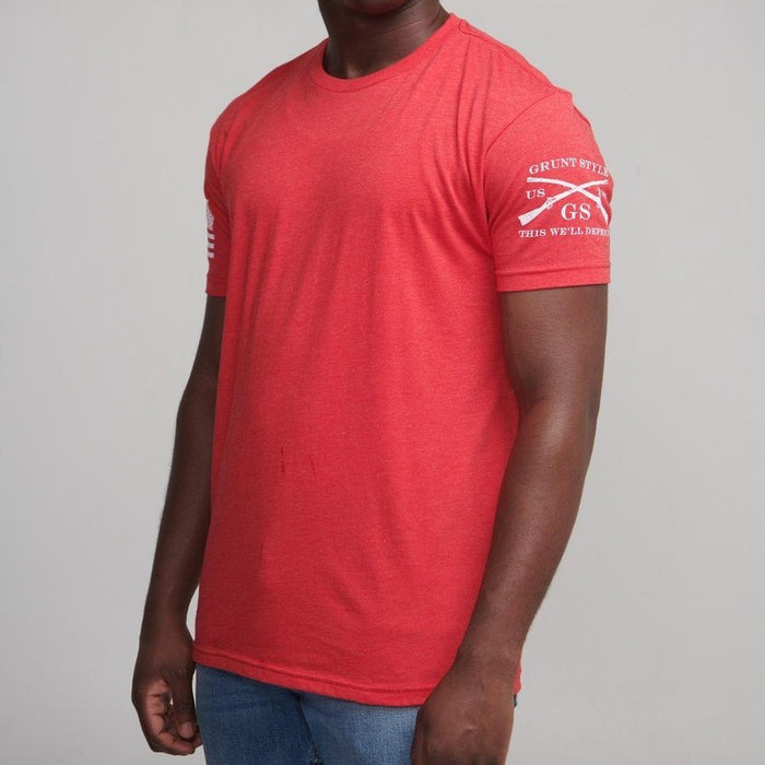 Grunt Style Basic Crew T-Shirt - Red