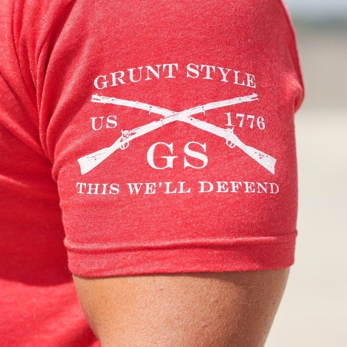 Grunt Style Basic Crew T-Shirt - Red