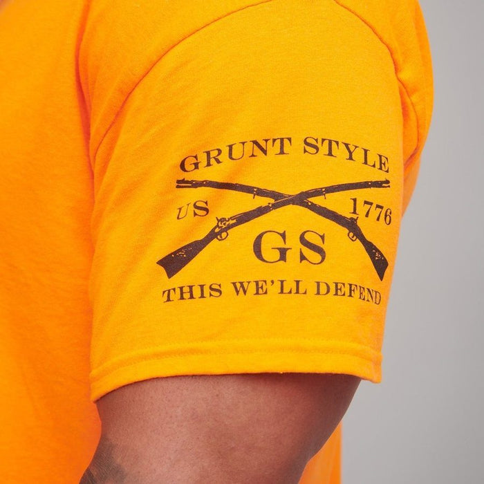 Grunt Style Safety Orange Basic T-Shirt T-Shirt