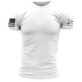 Basic White Crew Tee for Men | Grunt Style