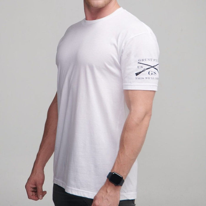 Grunt Style Basic Crew T-Shirt - White