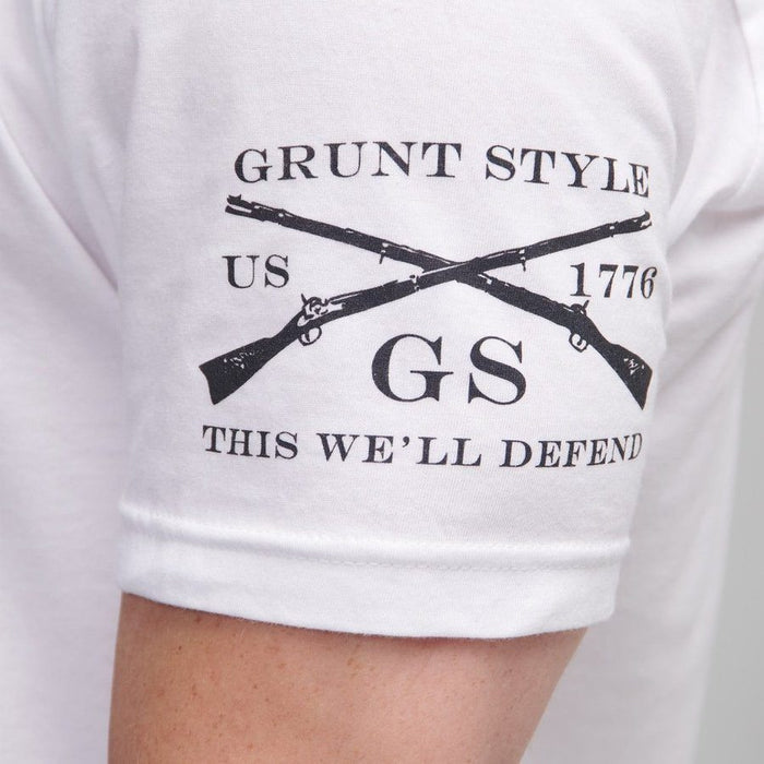 Grunt Style Basic Crew T-Shirt - White