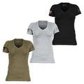 Grunt Style Women's Essential Patriot V-Necks - 3 Pack T-Shirt